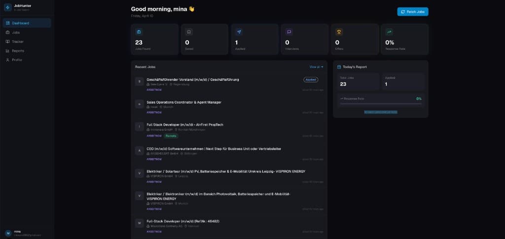 JobHunter — AI-Powered Job Search Platform